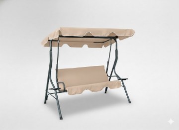 Garden Line Садовая Гайка 170 x 110 x 153 См Темно-Бежевый Без Подставки. С Подставками Для Кубка, KRE0735 - Home Club