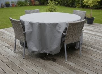 Garden Line Чехол для садовой мебели 160 x 90 см, серый, TUN4092 - Home Club