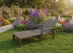 Garden Line Садовий Шезлонг 192X66X33 См Темно-Коричневий, ZUM6423 - Home Club, зображення 2