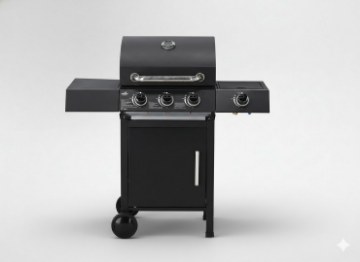 BBQ Meeting Газовый гриль 3+1 с редуктором 10,3 квт, BBQ8069 - Home Club