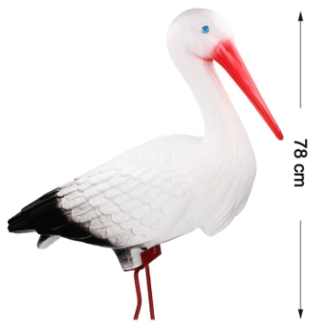 Chomik Середній пластиковий лелека на дроті, PTAPL6039 - Home Club