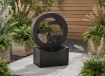 Chomik Садовый фонтан «Кольцо» 34 x 16 x 47,8 см, светодиодный, FON9731 - Home Club, изображение 4