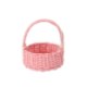 Chomik Кошик З Ротангу 19 x 19 x 8,5/23 См З Ручкою - Рожевий, DIR04_8314 - Home Club