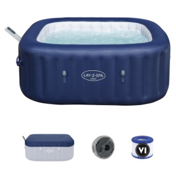 Bestway Надувная садовая спа-ванна Lay-Z-Spa Hawaii Airjet 180 × 180 × 71 см, BES6001H - Home Club
