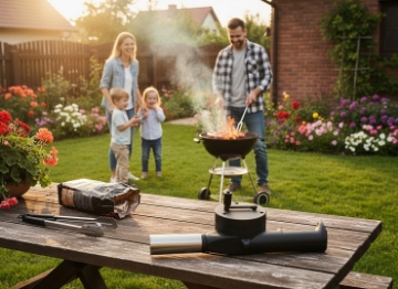 Garden Line Вентилятор для гриля, WUI8986 - Home Club