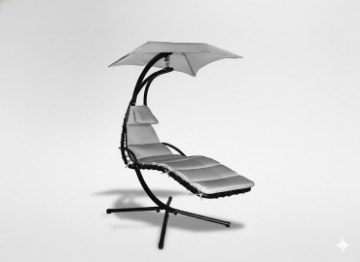 Garden Line Садовое кресло-качалка, серый цвет, MEB6755 - Home Club