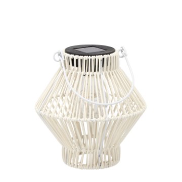 Chomik Солнечный фонарь белый 19 см Led, LAP5931 - Home Club