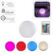 Chomik Солнечная Лампа «Шар» Белый 20 x 20 x 17 См Многоцветная С Пультом Дистанционного Управления, SOL4910 - Home Club, изображение 2