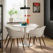ИКЕА Стол + 4 стула с подлокотниками DOCKSTA ДОКСТА / GRÖNSTA, 696.255.28 - Home Club, изображение 2