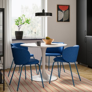 ИКЕА Стол и 4 стула DOCKSTA ДОКСТА / KRYLBO, 296.256.72 - Home Club