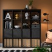 ІКЕА Стелаж з 4 вставками KALLAX КАЛЛАКС, 390.305.91 - Home Club, зображення 8