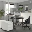ИКЕА Рабочий стол с регулируемой высотой IDÅSEN ИДОСЕН, 192.809.39 - Home Club, изображение 11