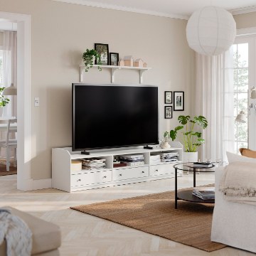 ИКЕА Шкаф для телевизора HAUGA ХАУГА, 805.933.85 - Home Club