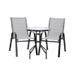 Garden Line Балконний Мебельний Набір - 2 Стільці + Стіл - Сірий, SAD5901 - Home Club, зображення 4
