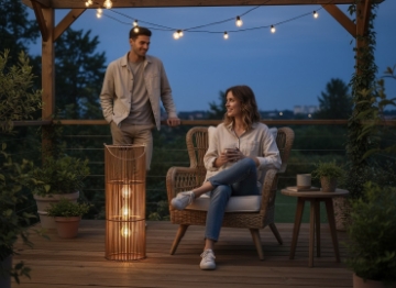 Chomik Солнечный фонарь, коричневый, 57 см, LAP0138 - Home Club