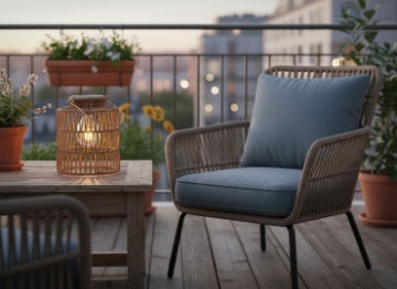 Chomik Солнечный фонарь, коричневый, 20 см, светодиодный, LAP5993 - Home Club