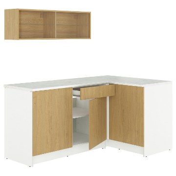 ІКЕА Кутова кухня KNOXHULT КНОКСХУЛЬТ, 896.112.57 - Home Club