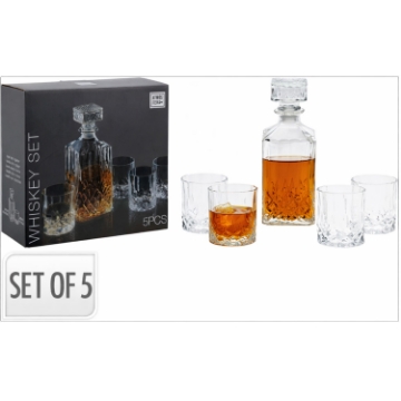 Chomik Комплект: карафа + 4 склянки, AMS58202 - Home Club