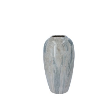 Chomik Керамический Вазон 14 x 14 x 25,5 См Мраморный Эффект, ELI5696 - Home Club