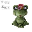 Chomik Садовая Фигурка - Лягушка Со Светящимися Глазами 30,5 x 22,5 x 37,5 См Led, GOT7119 - Home Club, изображение 4