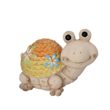 Chomik Садова Фігура - Черепаха З Плетеним Панциром 35 x 23 x 26 См, GOT7355 - Home Club