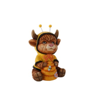 Chomik Садовая Фигурка - Горная Корова С Ульем 22 x 20,6 x 30,5 См, GOT7416 - Home Club