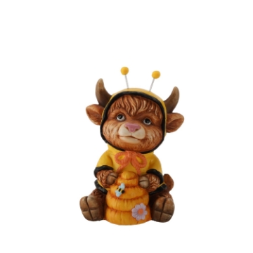 Chomik Садова Фігурка - Гірська Корова З Улем 22 x 20,6 x 30,5 См, GOT7416 - Home Club