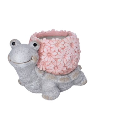 Chomik Горшок Для Цветов - Розовый Черепаха 32,5 x 29,2 x 23 См, GOT7430 - Home Club