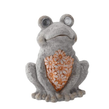 Chomik Садовая Фигурка - Лягушка Со Светящимися Глазами 27,3 x 20,8 x 34,5 См Led, GOT7461 - Home Club