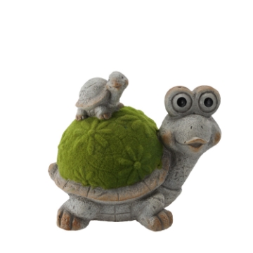 Chomik Садова Фігура - Черепаха З Світловими Очами 32,5 x 23,5 x 27,5 См Led, GOT7508 - Home Club