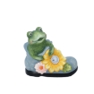 Chomik Садова Фігурка - Жаба З Квітком 16 x 9 x 14,5 См Led, GOT7850 - Home Club, зображення 2
