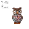 Chomik Садова Фігурка - Сова З Світловими Очима 13,5 x 12 x 20,4 См Led, GOT7966 - Home Club