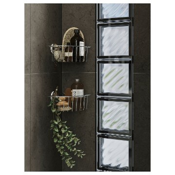 ІКЕА Кутова полиця з присоскою KROKFJORDEN, 304.540.04 - Home Club