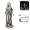 Chomik Фигура Св. Марии С Букетом Led - Бежевая 16,5 X 17 X 51 См, DED8738 - Home Club