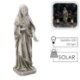 Chomik Фигура Св. Марии С Букетом Led - Бежевая 16,5 X 17 X 51 См, DED8738 - Home Club