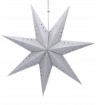 Chomik Декоративная звезда из бумаги, 60 см, серая с звездочками, AIP2099 - Home Club