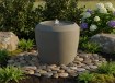 Chomik Пластиковый садовый фонтан с Led-подсветкой, 33,6 x 33,6 x 30,5 см, серый, FON5474 - Home Club, изображение 4