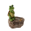 Chomik Садова Кашпорка - Черепаха На Камені «Welcome» 29 x 21 x 40,5 См, GOT7140 - Home Club, зображення 3