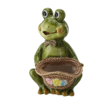 Chomik Горшок Для Цветов - Лягушка С Шляпой 23,5 x 22 x 32,5 См, GOT7195 - Home Club