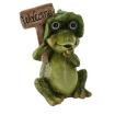 Chomik Садовая Фигура - Сидящая Лягушка «Welcome» 25 x 18 x 36,5 См, GOT7201 - Home Club, зображення 2