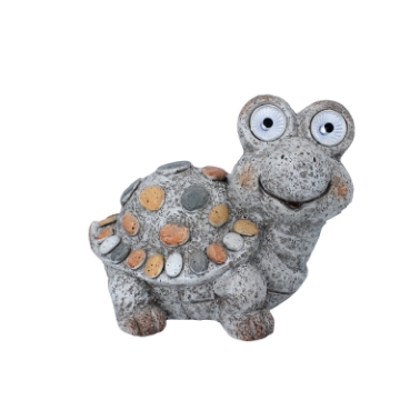 Chomik Садовая Фигура - Черепаха С Светящимися Глазами 27 x 19 x 22,5 См Led, GOT7898 - Home Club