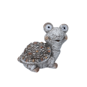 Chomik Садова Фігурка - Черепаха З Світловими Очами 20 x 12,5 x 17,5 См Led, GOT7928 - Home Club
