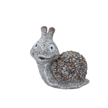 Chomik Садова Фігура - Равлик З Світловими Очами 18 x 11,5 x 18,5 См Led, GOT7935 - Home Club