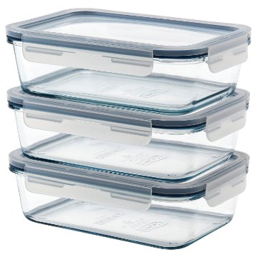 ИКЕА Контейнер для пищевых продуктов с крышкой IKEA 365+, 906.238.29 - Home Club