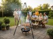 BBQ Meeting Подвесной гриль с регулируемой треножкой, размеры 95 x 95 x 147 см, BBQ0162 - Home Club, изображение 2