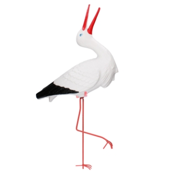 Chomik Маленький пластиковый аист на проволоке, PTAPL6022 - Home Club