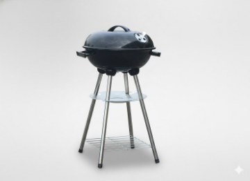 Chomik Вугільний Гриль Кульовий З Кришкою 35 x 39 x 63 См, BBQ5238 - Home Club