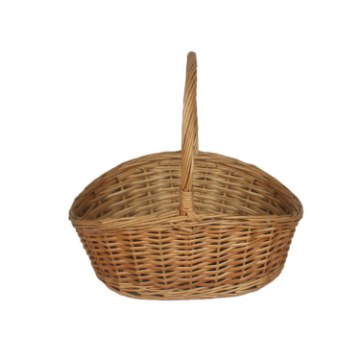 Chomik Плетеная корзина 39 x 31 x 17/35 см с ручкой - натуральная, ILS05_8475 - Home Club