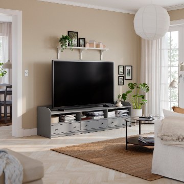 ИКЕА Шкаф для телевизора HAUGA ХАУГА, 505.933.82 - Home Club