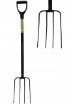 Garden Line Сельскохозяйственные вилы с 4 зубцами и стальным стержнем 120 см, FUR4044 - Home Club, изображение 2